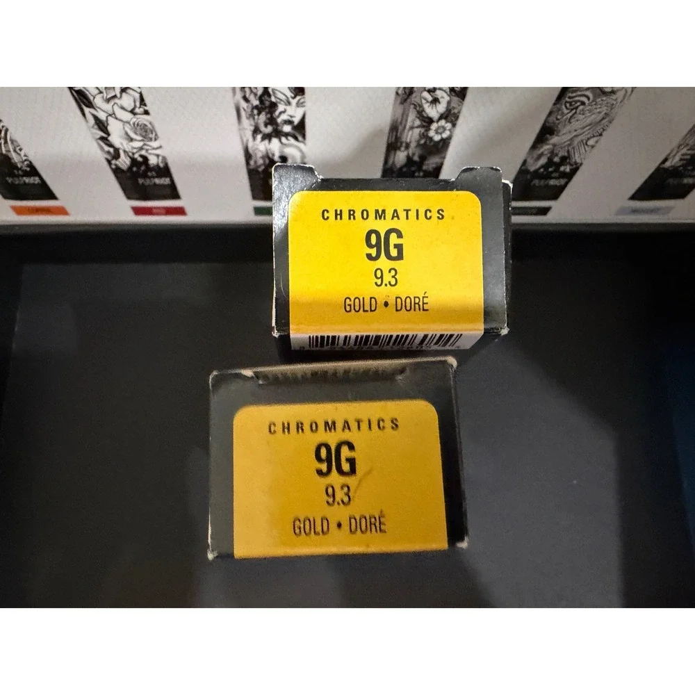 Redken‎ Chromatics Prismatic Permanent Color 9G 9.3 Gold Ammonia Free